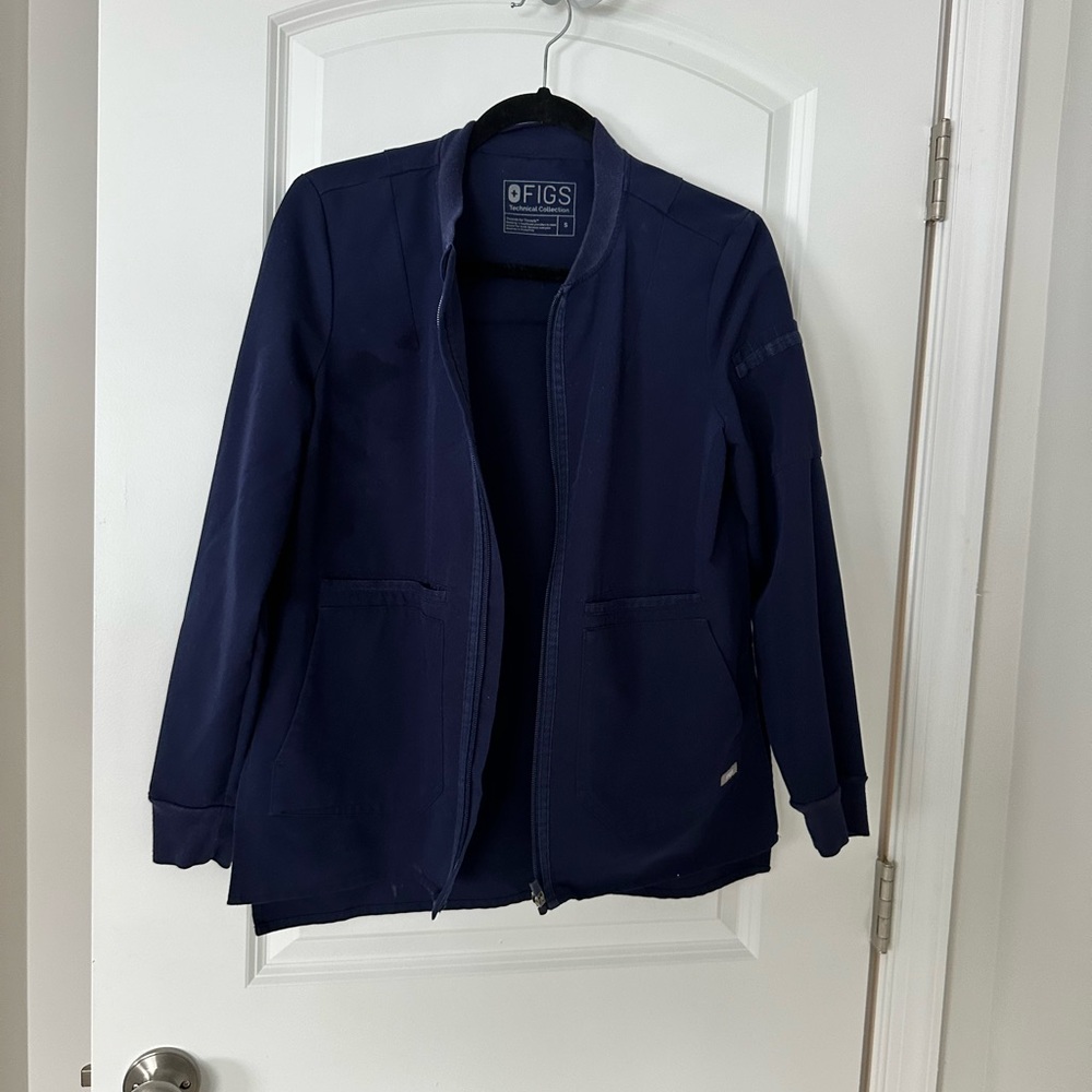 FIGS scrub jacket